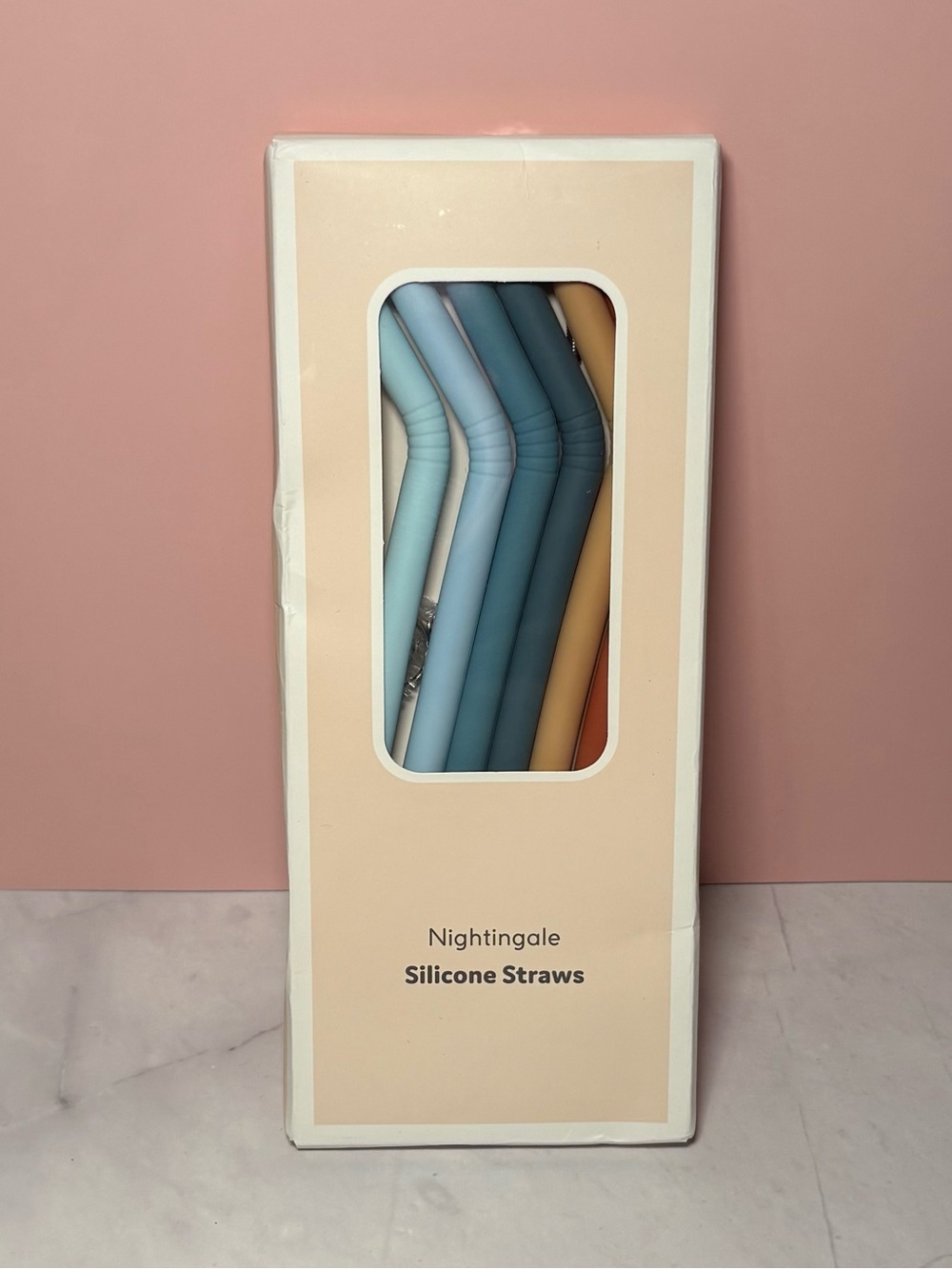 💙 Nightingale Silicone Straws - Set of 6